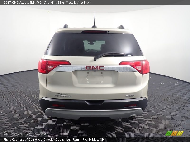 Sparkling Silver Metallic / Jet Black 2017 GMC Acadia SLE AWD