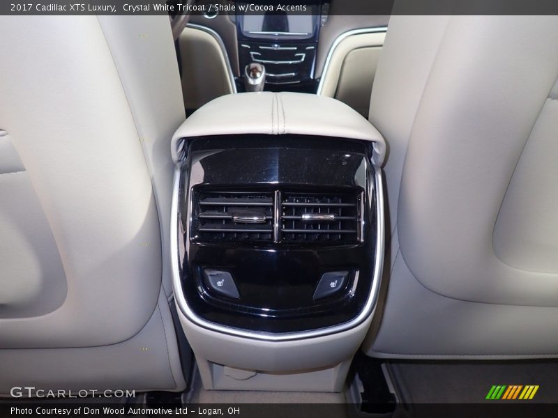 Crystal White Tricoat / Shale w/Cocoa Accents 2017 Cadillac XTS Luxury