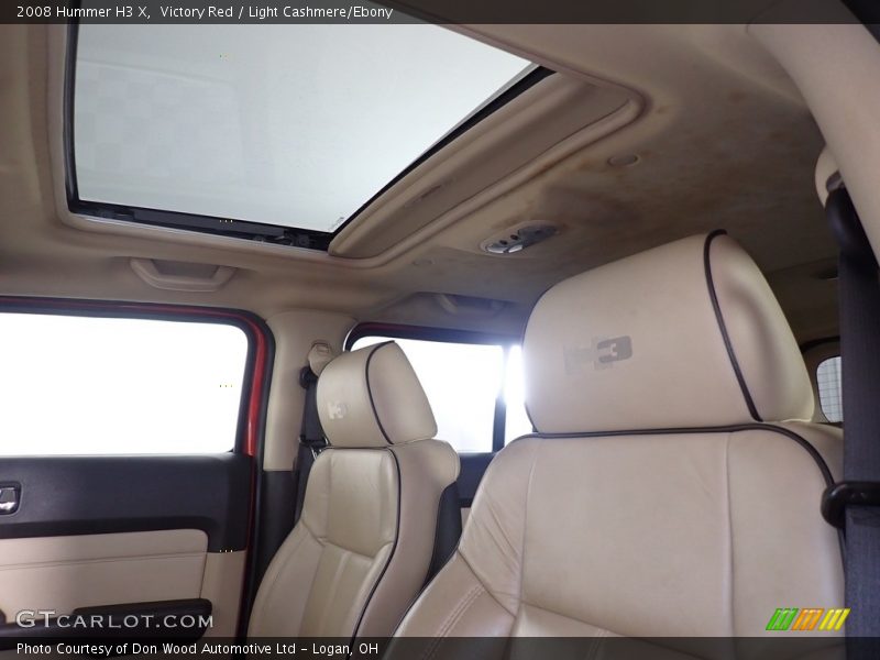 Victory Red / Light Cashmere/Ebony 2008 Hummer H3 X