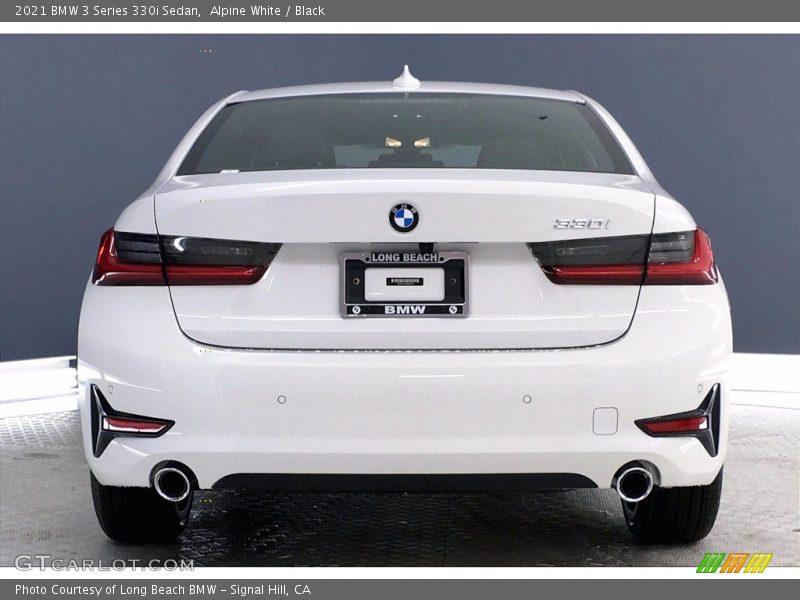 Alpine White / Black 2021 BMW 3 Series 330i Sedan