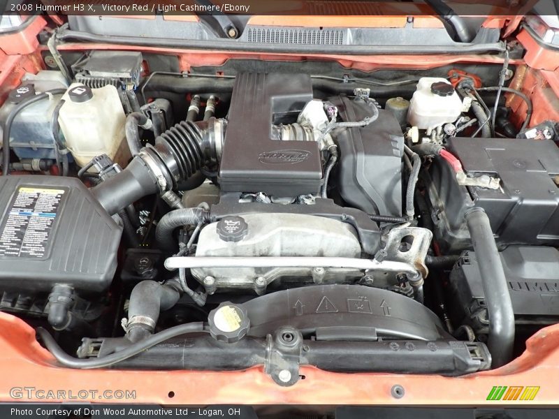 Victory Red / Light Cashmere/Ebony 2008 Hummer H3 X