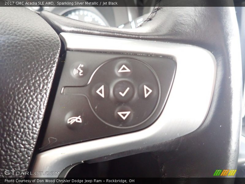 Sparkling Silver Metallic / Jet Black 2017 GMC Acadia SLE AWD