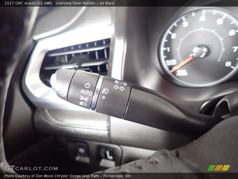 Sparkling Silver Metallic / Jet Black 2017 GMC Acadia SLE AWD