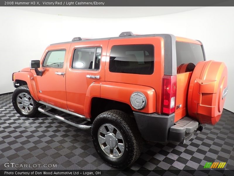 Victory Red / Light Cashmere/Ebony 2008 Hummer H3 X