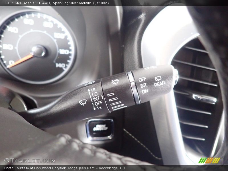 Controls of 2017 Acadia SLE AWD