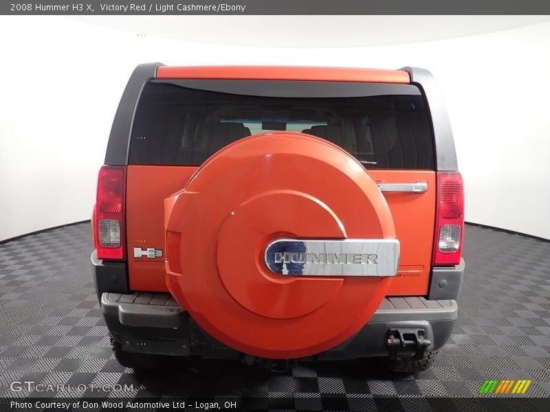 Victory Red / Light Cashmere/Ebony 2008 Hummer H3 X