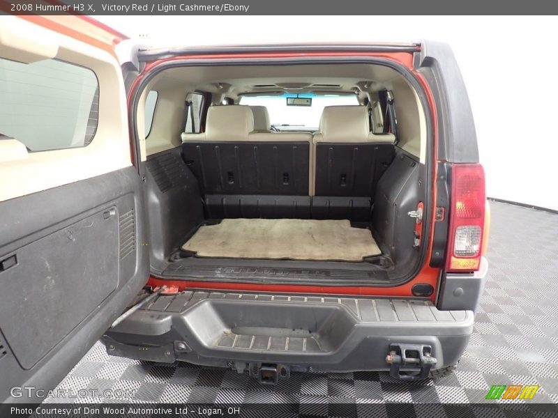 Victory Red / Light Cashmere/Ebony 2008 Hummer H3 X