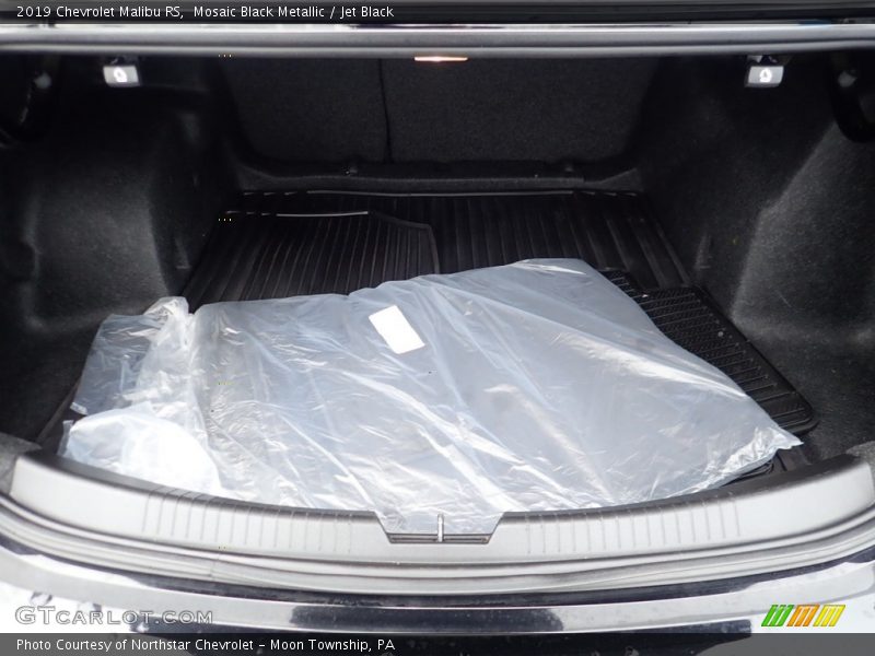 Mosaic Black Metallic / Jet Black 2019 Chevrolet Malibu RS