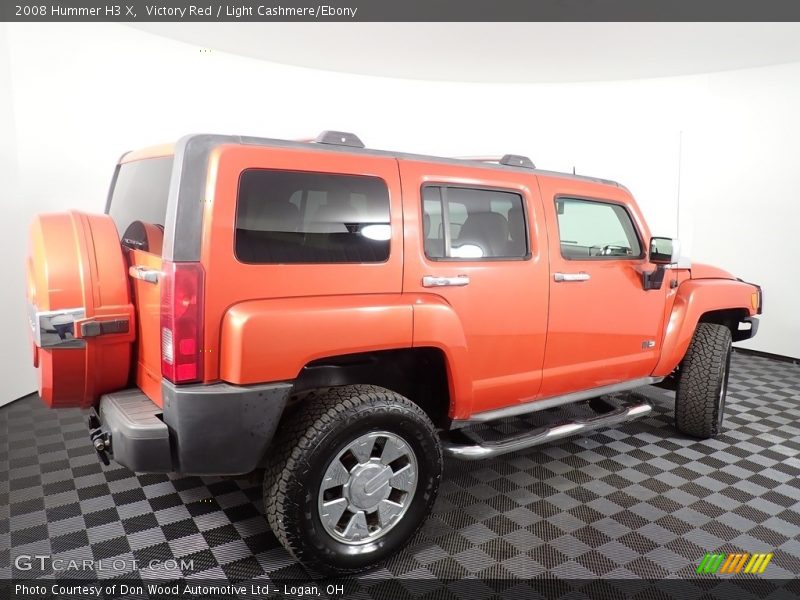 Victory Red / Light Cashmere/Ebony 2008 Hummer H3 X