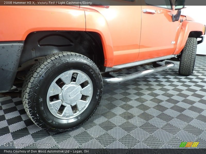 Victory Red / Light Cashmere/Ebony 2008 Hummer H3 X