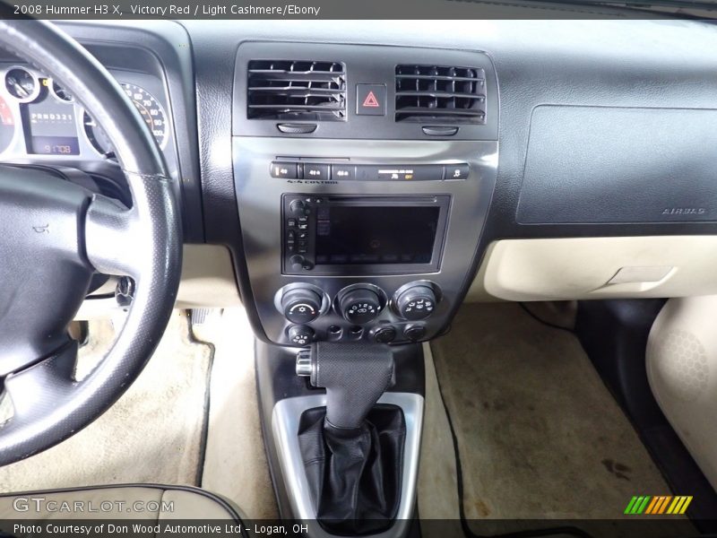 Victory Red / Light Cashmere/Ebony 2008 Hummer H3 X