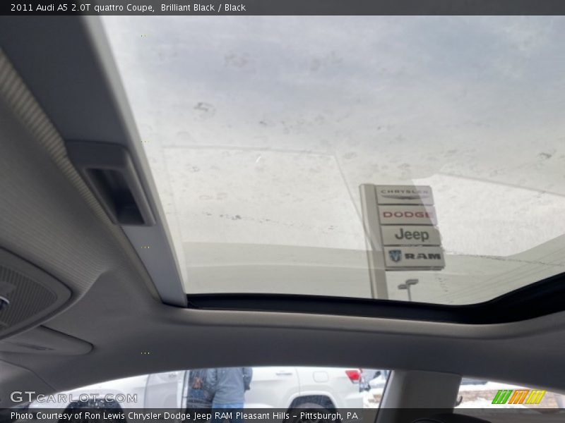 Brilliant Black / Black 2011 Audi A5 2.0T quattro Coupe