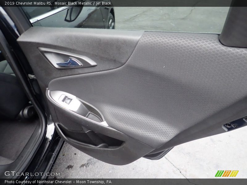 Mosaic Black Metallic / Jet Black 2019 Chevrolet Malibu RS