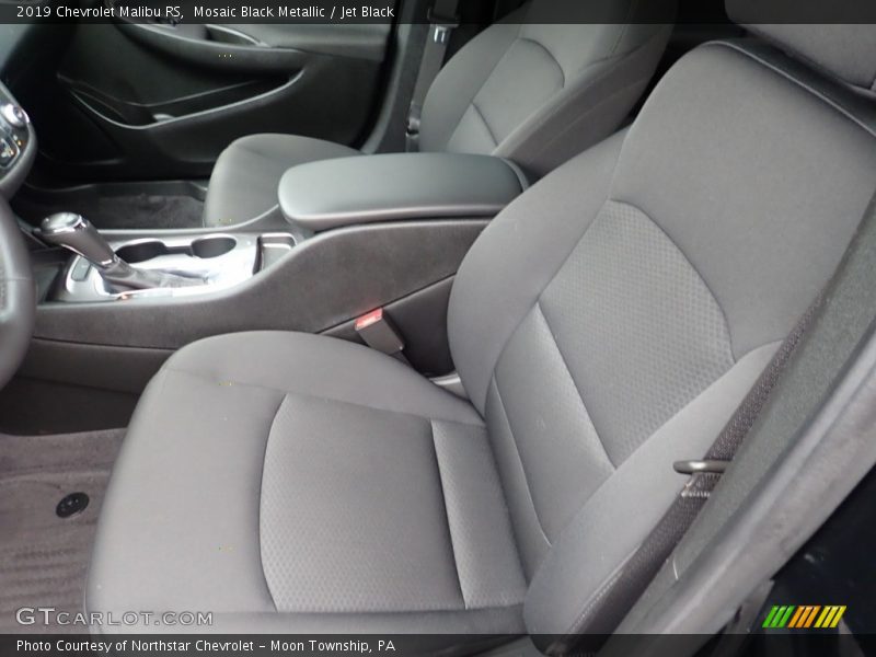 Mosaic Black Metallic / Jet Black 2019 Chevrolet Malibu RS