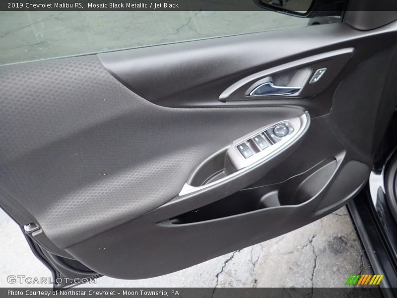 Mosaic Black Metallic / Jet Black 2019 Chevrolet Malibu RS