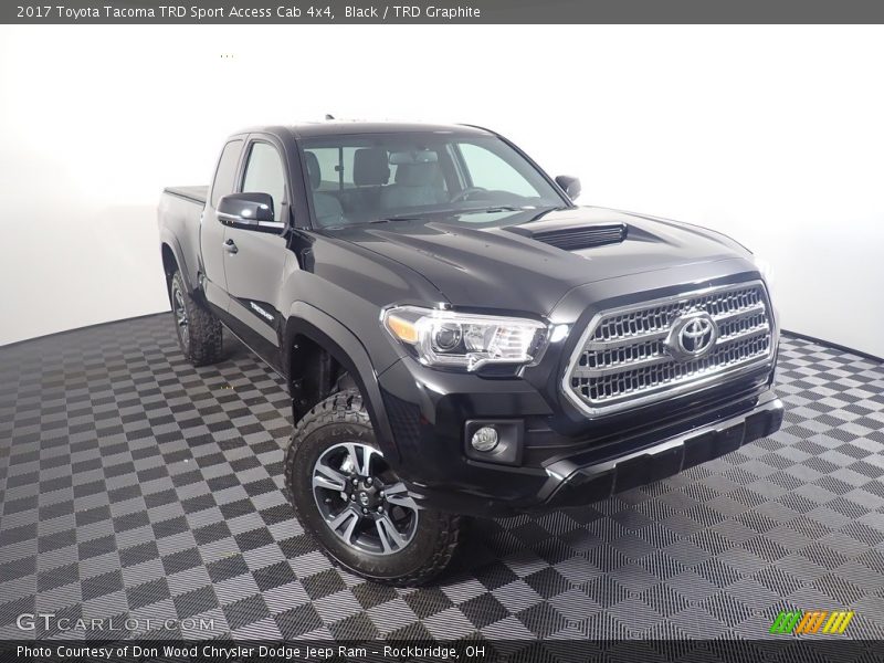 Black / TRD Graphite 2017 Toyota Tacoma TRD Sport Access Cab 4x4