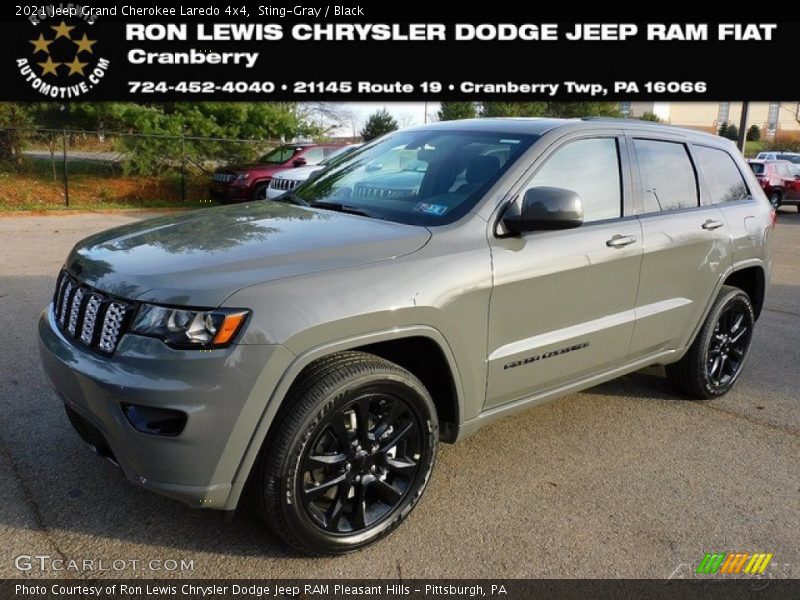 Sting-Gray / Black 2021 Jeep Grand Cherokee Laredo 4x4