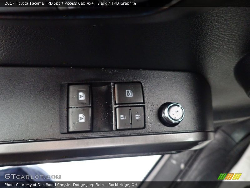 Black / TRD Graphite 2017 Toyota Tacoma TRD Sport Access Cab 4x4