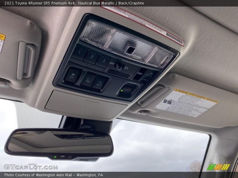 Nautical Blue Metallic / Black/Graphite 2021 Toyota 4Runner SR5 Premium 4x4