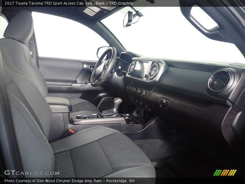 Black / TRD Graphite 2017 Toyota Tacoma TRD Sport Access Cab 4x4