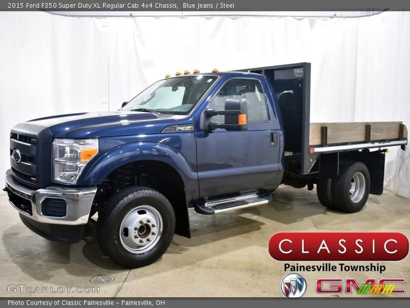 Blue Jeans / Steel 2015 Ford F350 Super Duty XL Regular Cab 4x4 Chassis