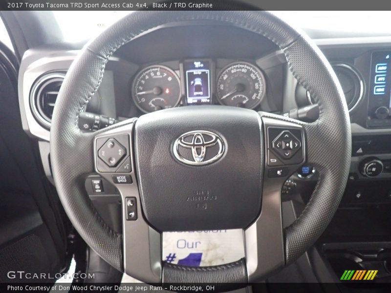 Black / TRD Graphite 2017 Toyota Tacoma TRD Sport Access Cab 4x4