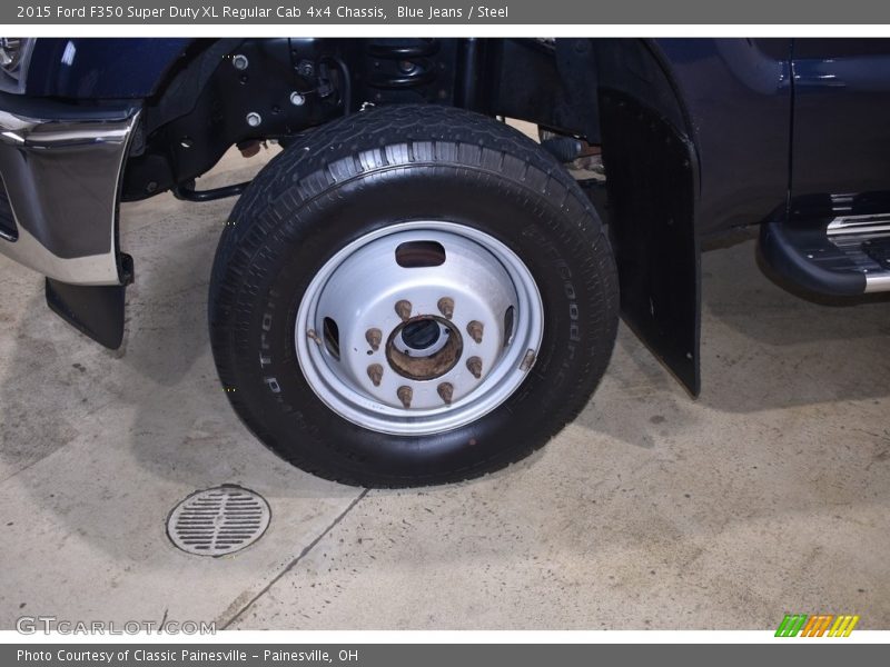 Blue Jeans / Steel 2015 Ford F350 Super Duty XL Regular Cab 4x4 Chassis