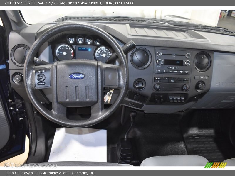 Blue Jeans / Steel 2015 Ford F350 Super Duty XL Regular Cab 4x4 Chassis