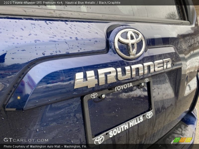 Nautical Blue Metallic / Black/Graphite 2021 Toyota 4Runner SR5 Premium 4x4