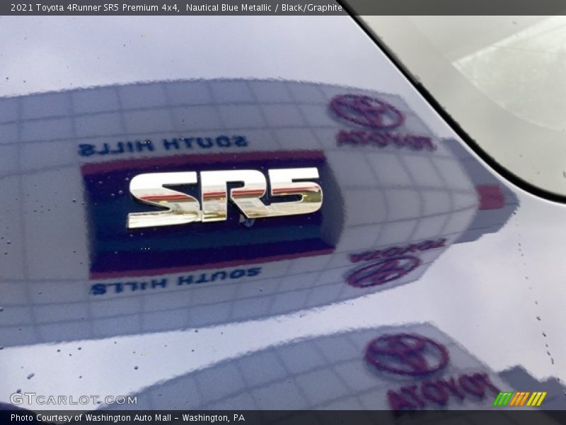 Nautical Blue Metallic / Black/Graphite 2021 Toyota 4Runner SR5 Premium 4x4
