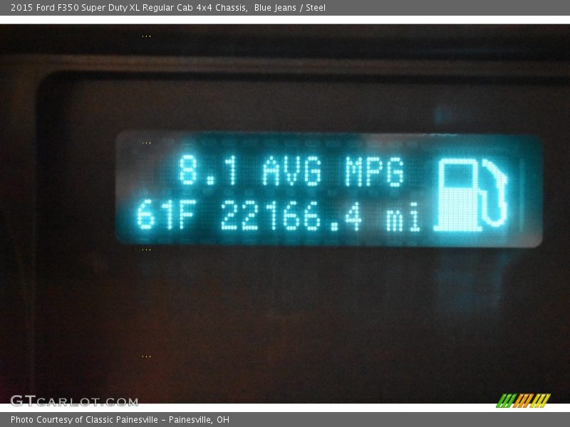 Blue Jeans / Steel 2015 Ford F350 Super Duty XL Regular Cab 4x4 Chassis