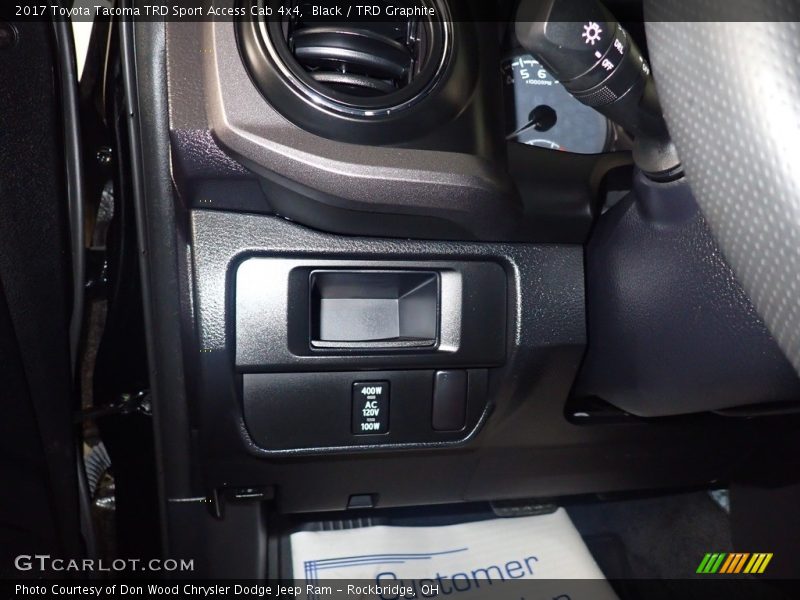 Black / TRD Graphite 2017 Toyota Tacoma TRD Sport Access Cab 4x4