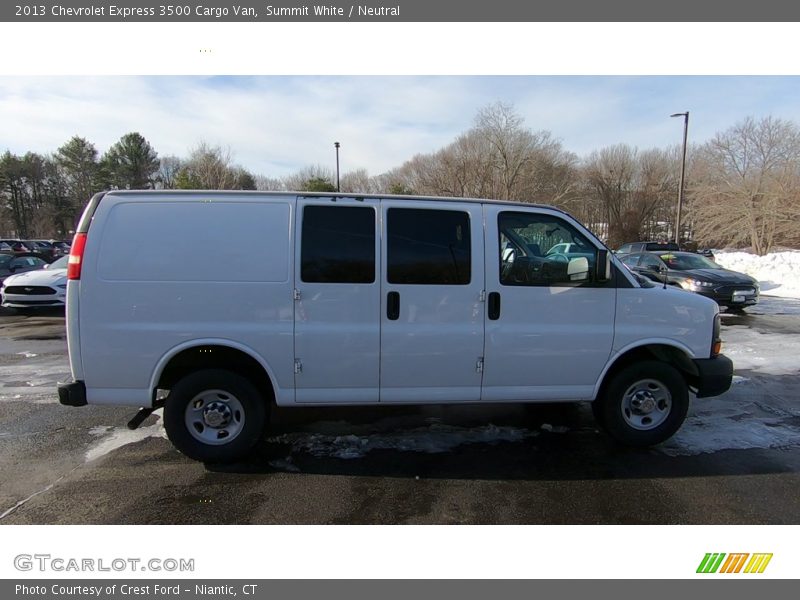  2013 Express 3500 Cargo Van Summit White