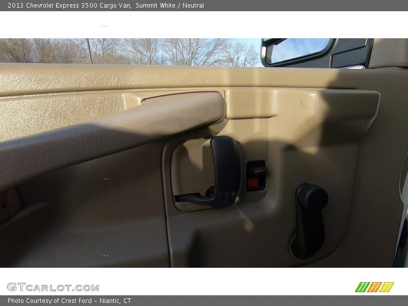 Summit White / Neutral 2013 Chevrolet Express 3500 Cargo Van
