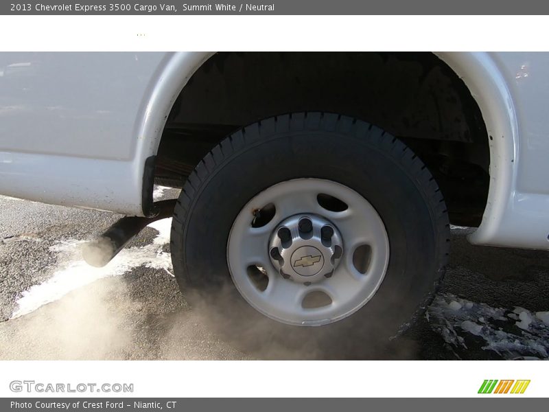 Summit White / Neutral 2013 Chevrolet Express 3500 Cargo Van