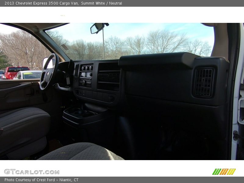 Summit White / Neutral 2013 Chevrolet Express 3500 Cargo Van
