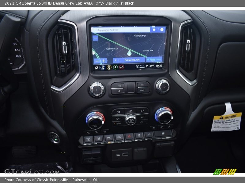 Controls of 2021 Sierra 3500HD Denali Crew Cab 4WD