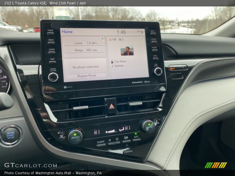 Wind Chill Pearl / Ash 2021 Toyota Camry XSE