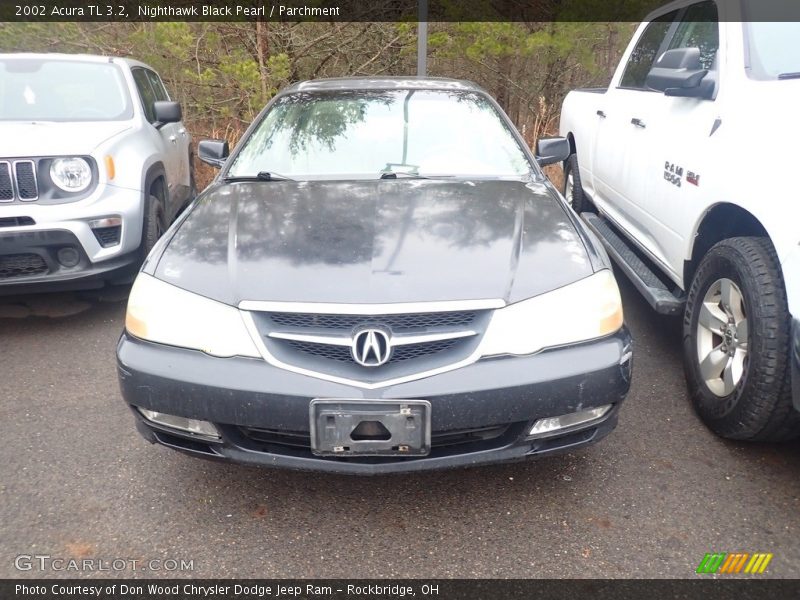 Nighthawk Black Pearl / Parchment 2002 Acura TL 3.2