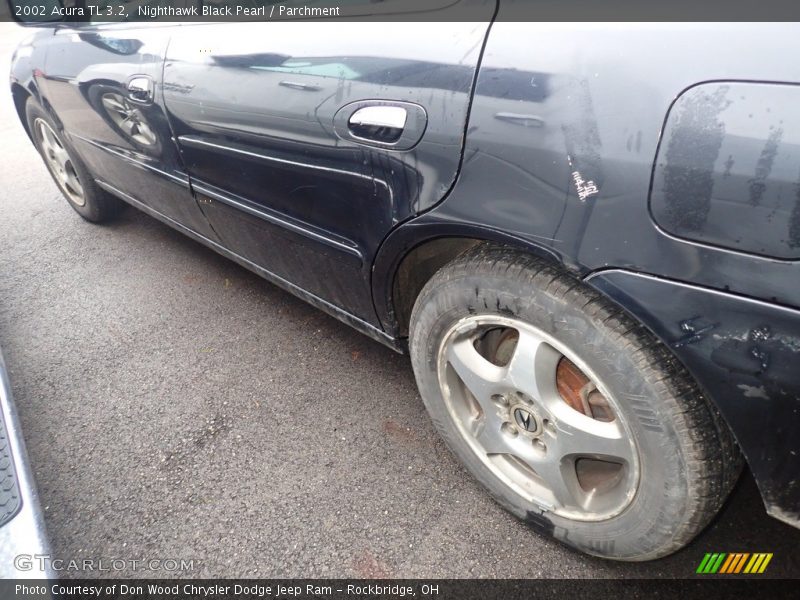 Nighthawk Black Pearl / Parchment 2002 Acura TL 3.2