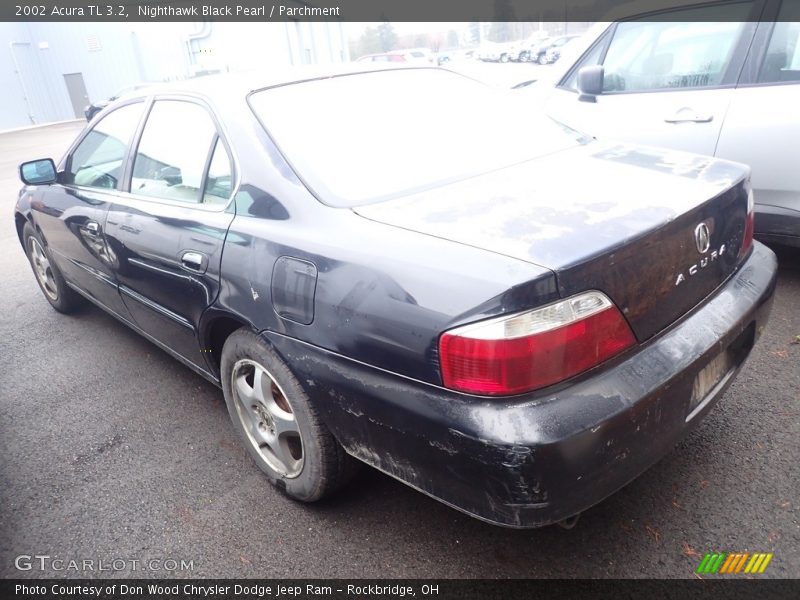 Nighthawk Black Pearl / Parchment 2002 Acura TL 3.2