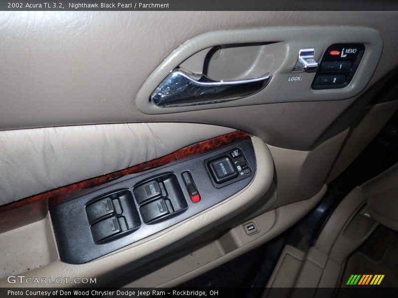 Nighthawk Black Pearl / Parchment 2002 Acura TL 3.2