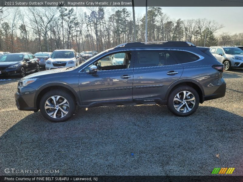 Magnetite Gray Metallic / Java Brown 2021 Subaru Outback Touring XT