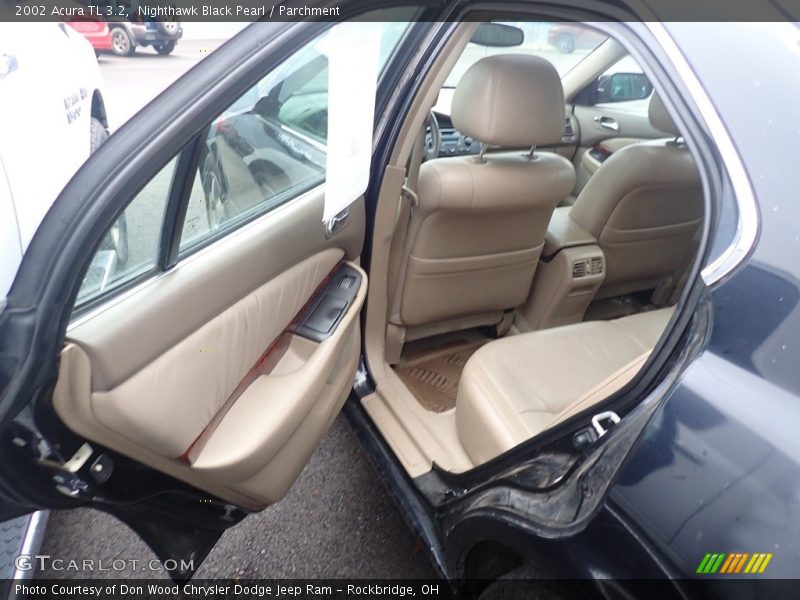 Nighthawk Black Pearl / Parchment 2002 Acura TL 3.2