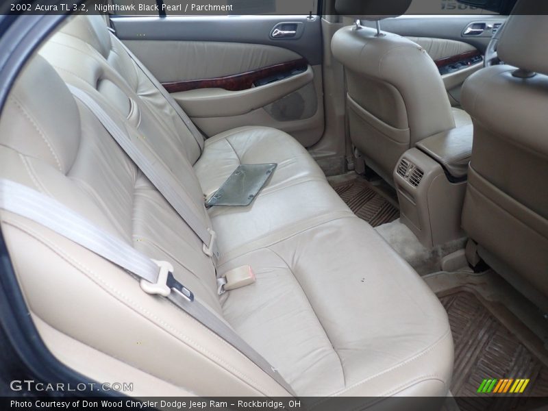 Nighthawk Black Pearl / Parchment 2002 Acura TL 3.2