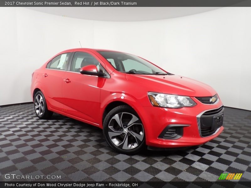 Front 3/4 View of 2017 Sonic Premier Sedan