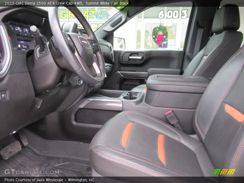 Summit White / Jet Black 2019 GMC Sierra 1500 AT4 Crew Cab 4WD