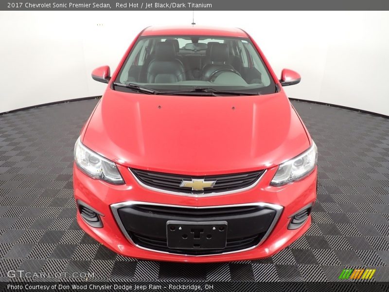  2017 Sonic Premier Sedan Red Hot