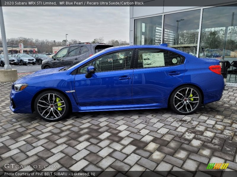  2020 WRX STI Limited WR Blue Pearl