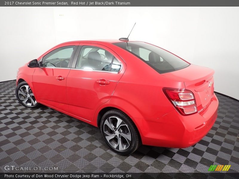  2017 Sonic Premier Sedan Red Hot